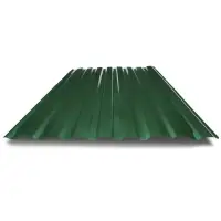 Профнастил С20 0,6 мм зеленый RAL 6005 1м