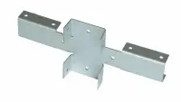 Х кронштейн для забора 60х60/40х20